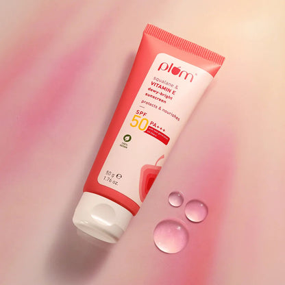 PLUM SPF50 V-E DEWY BRIGHT SUNSCREEN