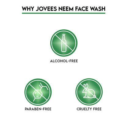 JOVEES NEEM FACE WASH 120ML