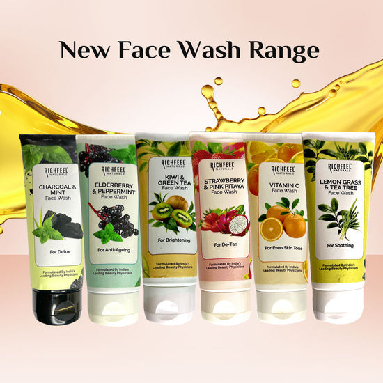 RICHFEEL FACEWASH STRAWBERRY 100