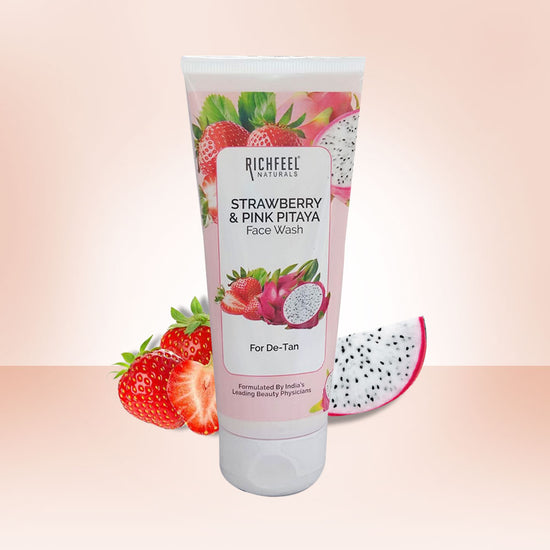 RICHFEEL FACEWASH STRAWBERRY 100