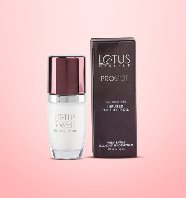 LOTUS MAKEUP LIP OIL TINTED PL003 TRANSLUSCENT