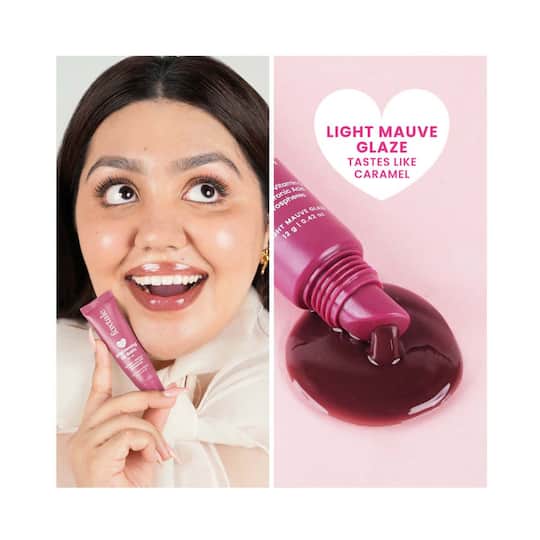 FOXTALE LIPS LIGHT MAUVE GLAZE BRIGHTENING LIP BALM SPF 30 12G