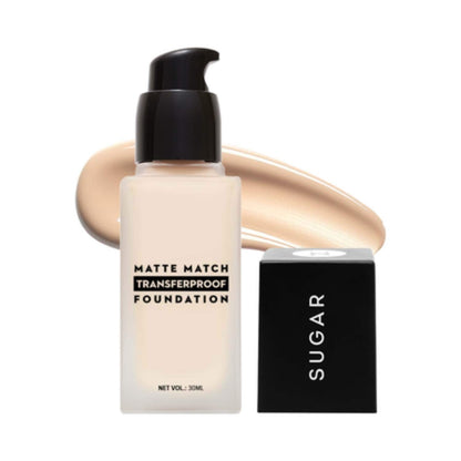 SUGAR MATTE MATCH TRANSFERPROOF FOUNDATION 35 FRAPPE 30ML