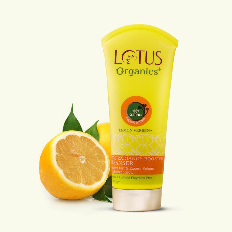 LOTUS ORGANICS VIT C RADIANCE BOOSTER FACE WASH 100GM