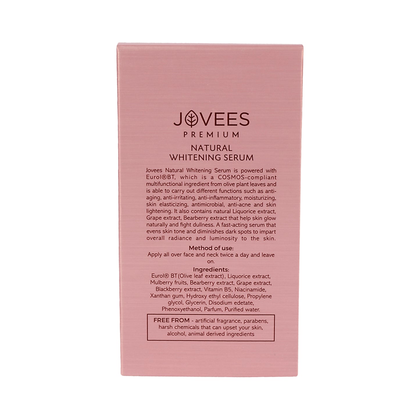 JOVEES NATURAL WHITENING SERUM 50ML