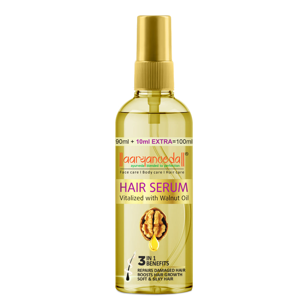 ARYANVEDA HAIR SERUM VITALIZED WITH WALNUT 100ML