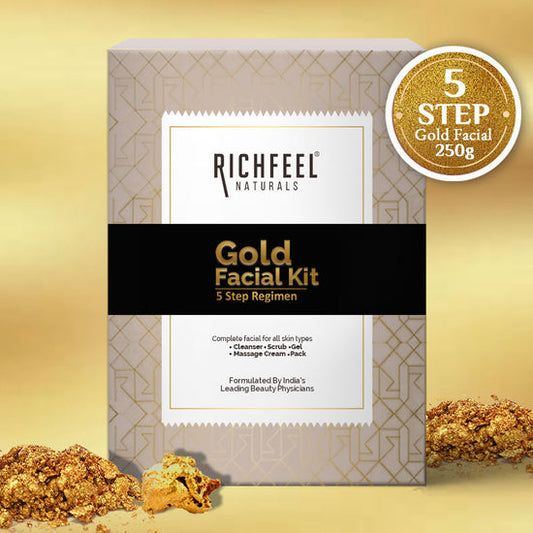 RICHFEEL FACIAL KIT GOLD
