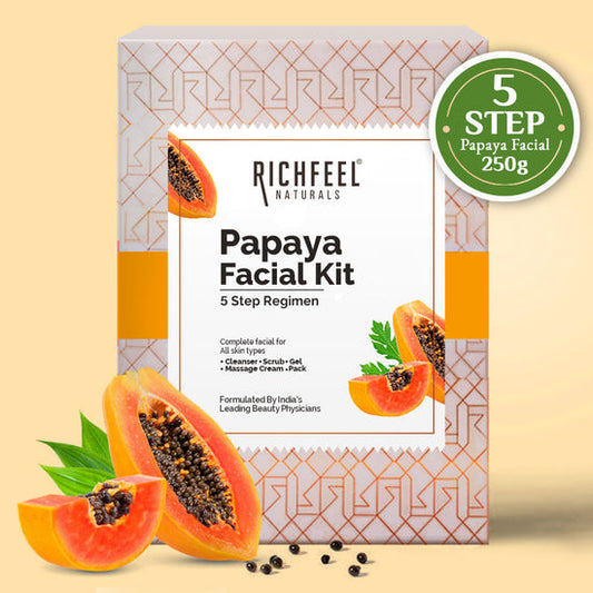 RICHFEEL PAPAYA FACIAL KIT 250G