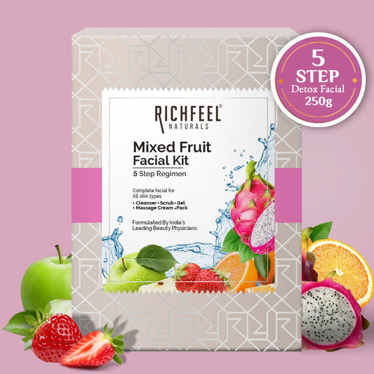 RICHFEEL MIXED FRUIT FACIAL KIT 250G