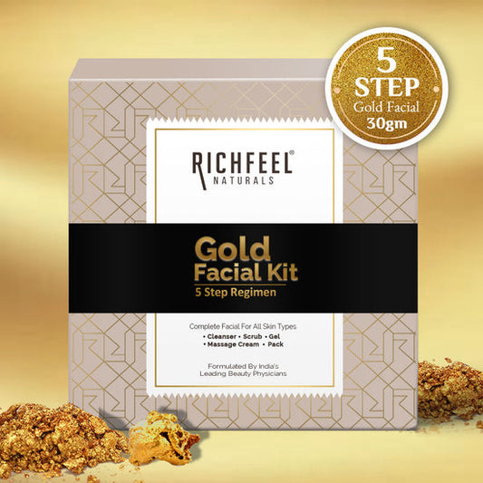 RICHFEEL GOLD FACIAL KIT 30G