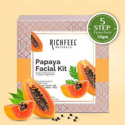 RICHFEEL FACIAL KIT PAPAYA 2*30G