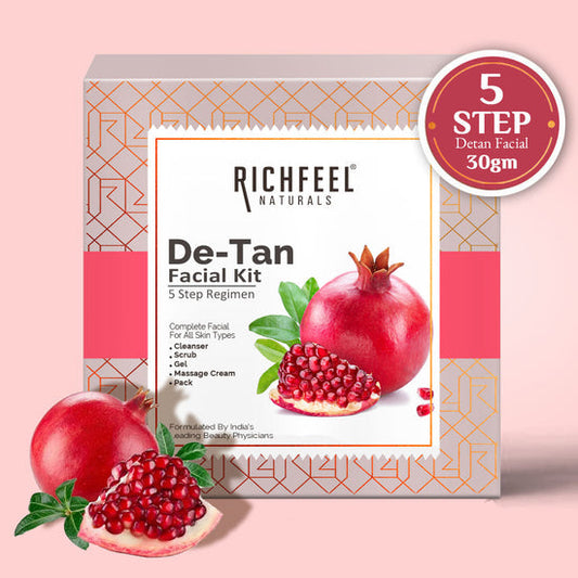 RICHFEEL FACIAL KIT DE TAN SINGLE