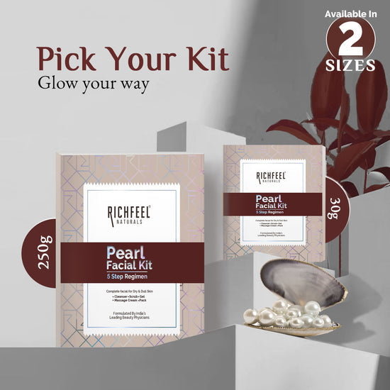 RICHFEEL PEARL FACIAL KIT COMBO 30G