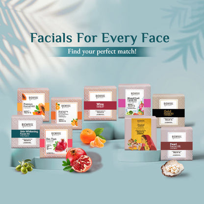 RICHFEEL FACIAL KIT WHITNING MINI COMBO