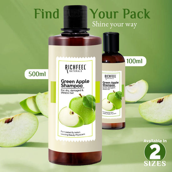 RICHFEEL SHAMPOO GREEN APPLE 500 ML