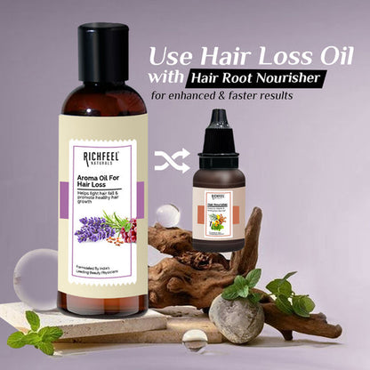 RICHFEEL OIL AROMA HAIR LOSS 80 ML