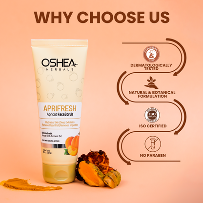 OSHEA SCRUB APRIFRESH 120G