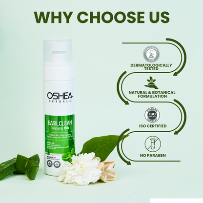 OSHEA LOTION BASIL CLEANSING 500ML