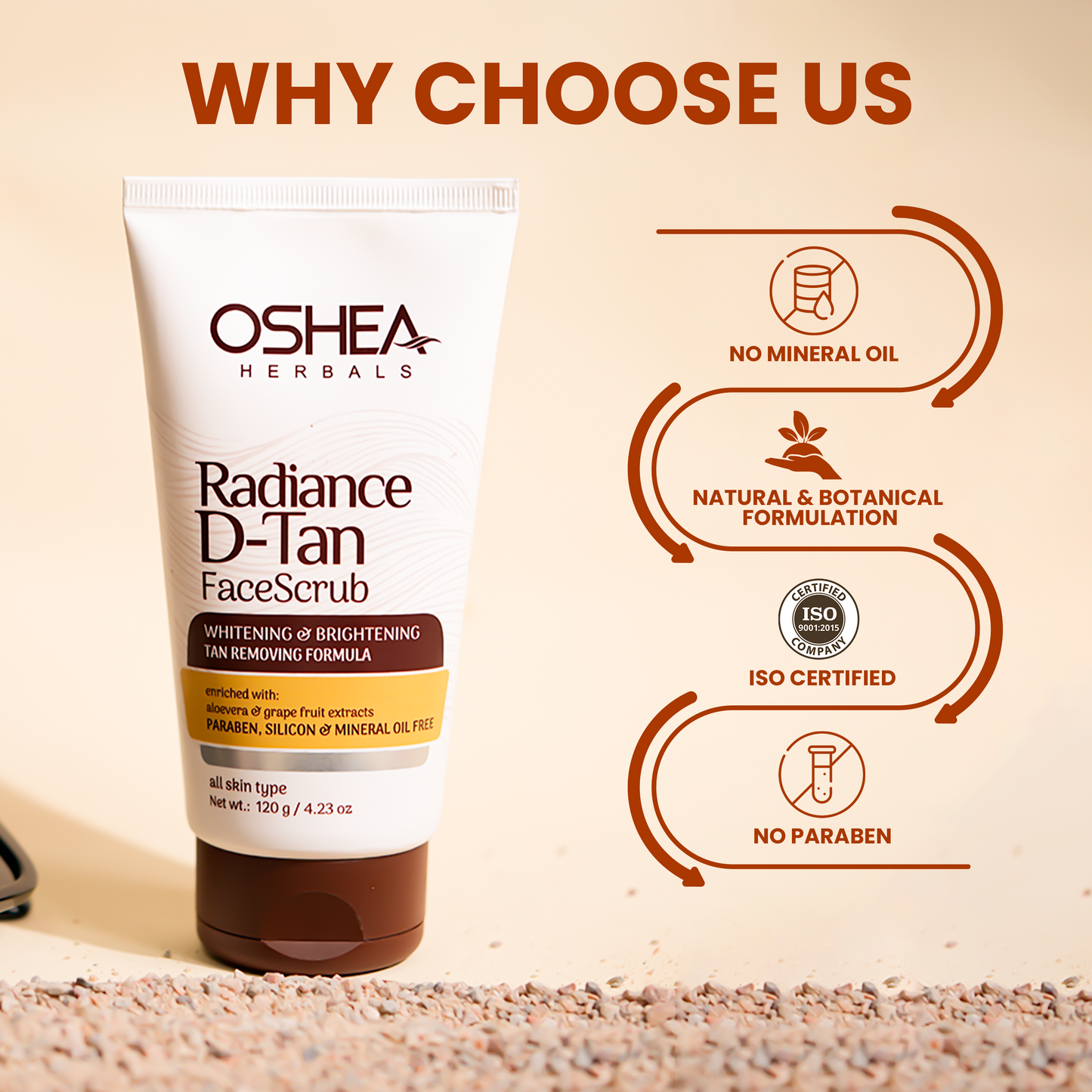 OSHEA SCRUB DE TAN