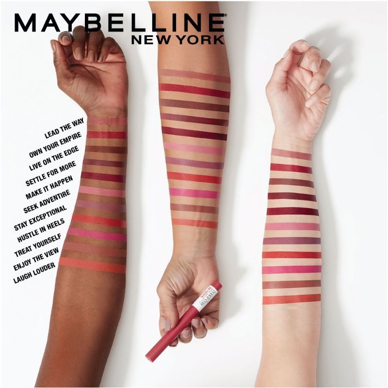 MAYBELLINE LIP CRAYON SUPER STAY MATTE INK 55 1.2 G