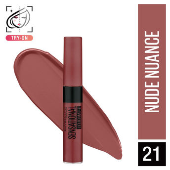 MAYBELLINE LIPSTICK LIQUID COLOR SENSATIONAL MATTE 21 NUDE NUANCE