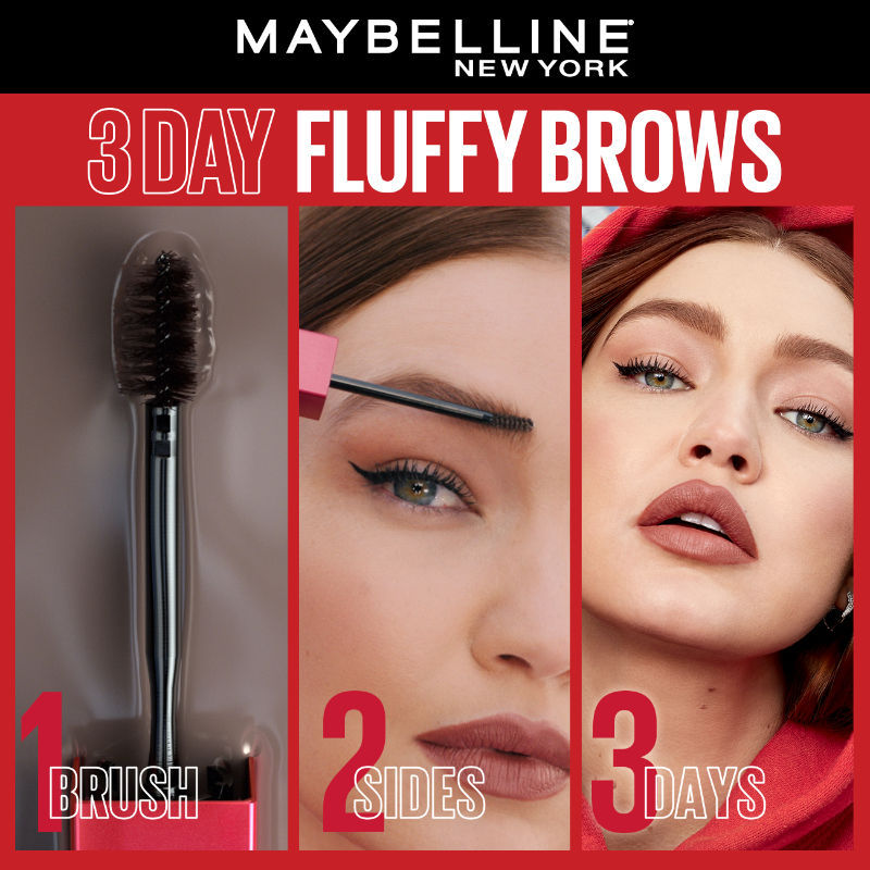 MAYBELLINE EYEBROW TATTOO GEL 36HRS GREY BROWN