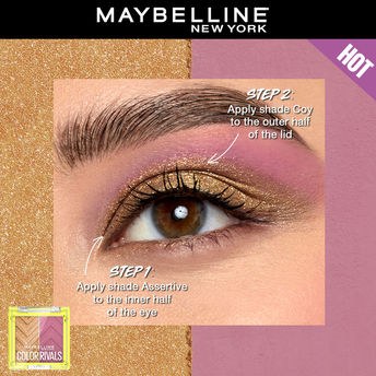 MAYBELLINE EYESHADOW COLOR RIVALS ASSERTIVE COY 3G