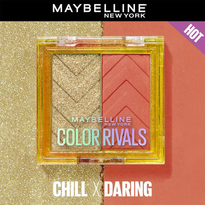 MAYBELLINE EYESHADOW COLOR RIVALS CHILL DARING 3G