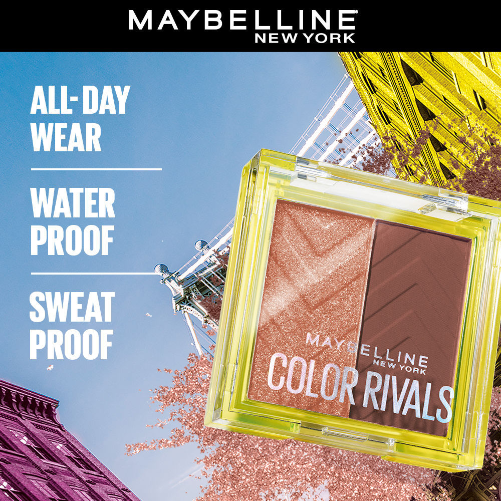 MAYBELLINE EYESHADOW COLOR RIVALS SPICY SAUVE 3G