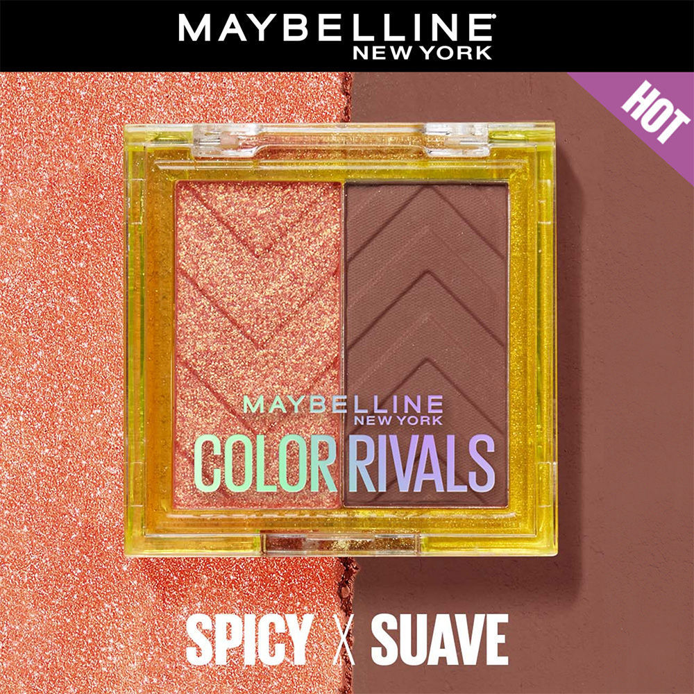 MAYBELLINE EYESHADOW COLOR RIVALS SPICY SAUVE 3G