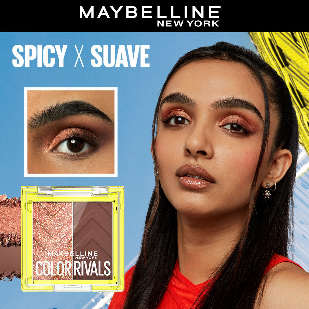 MAYBELLINE EYESHADOW COLOR RIVALS SPICY SAUVE 3G