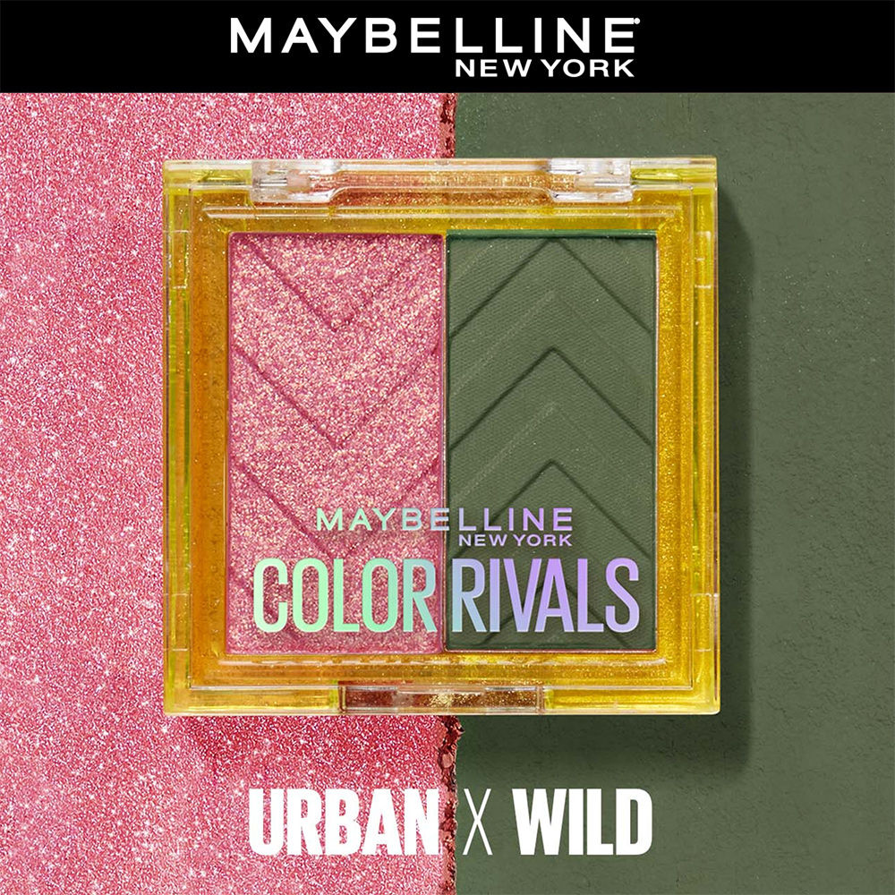 MAYBELLINE EYESHADOW COLOR RIVALS URBAN WILD