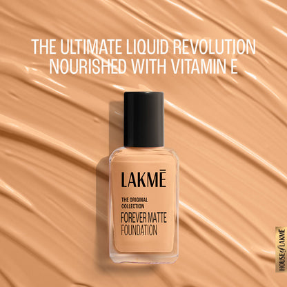 LAKME FOUNDATION LIQUID PERFECTING NATURAL MARBLE 27 ML