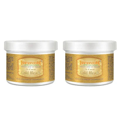 ARYANVEDA 24 CARAT GOLD BLEACH CREAM INSTANT GLOW 43G