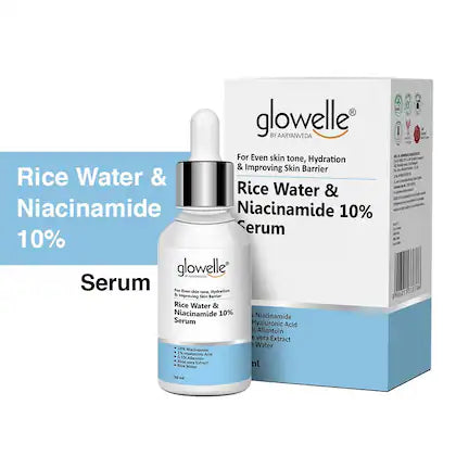 ARYANVEDA RICE WATER AND NIACINAMIDE 10% FACE SERUM 30ML