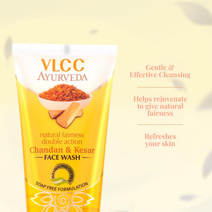 VLCC FACEWASH KESAR & CHANDAN 100ML