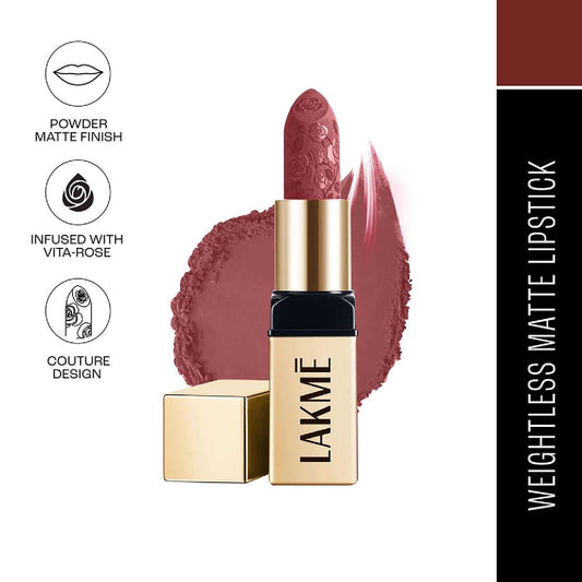 Lakme Rouge Bloom Powder Matte Bullet Brick Bloom