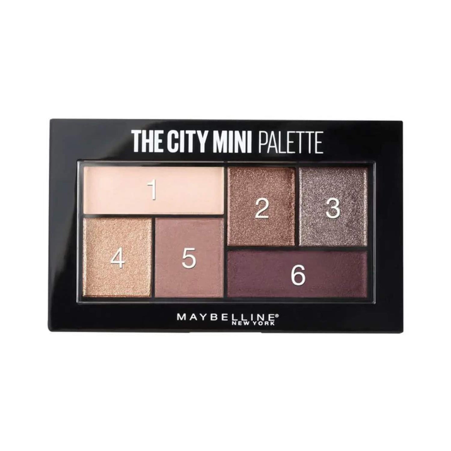 MAYBELLINE EYESHADOW CITY MINI PALETTE CHILL BRUNCH NEUTRALS 6.1G