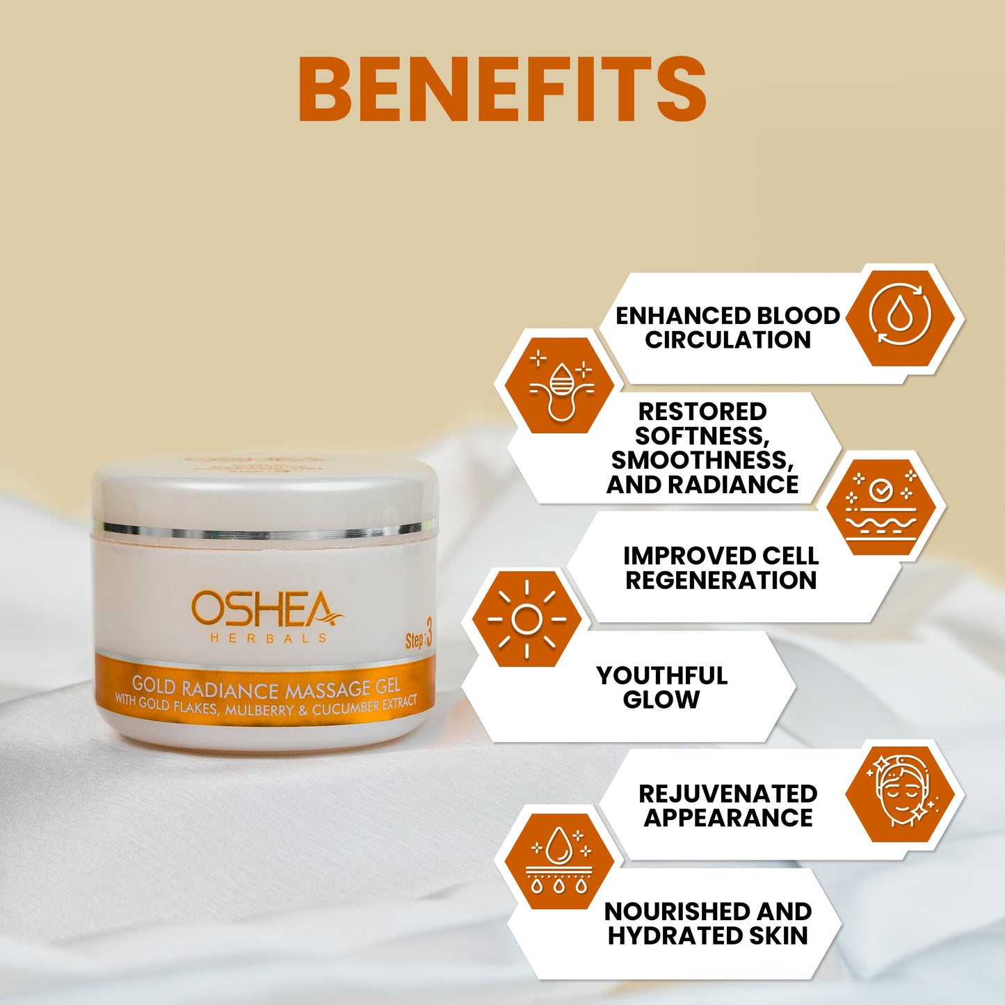 OSHEA FACIAL KIT GOLD