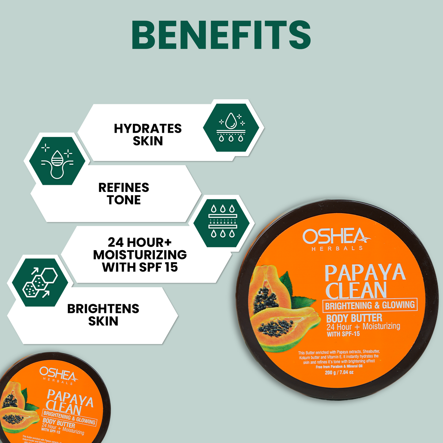 OSHEA BODY BUTTER PAPAYA BUTTER