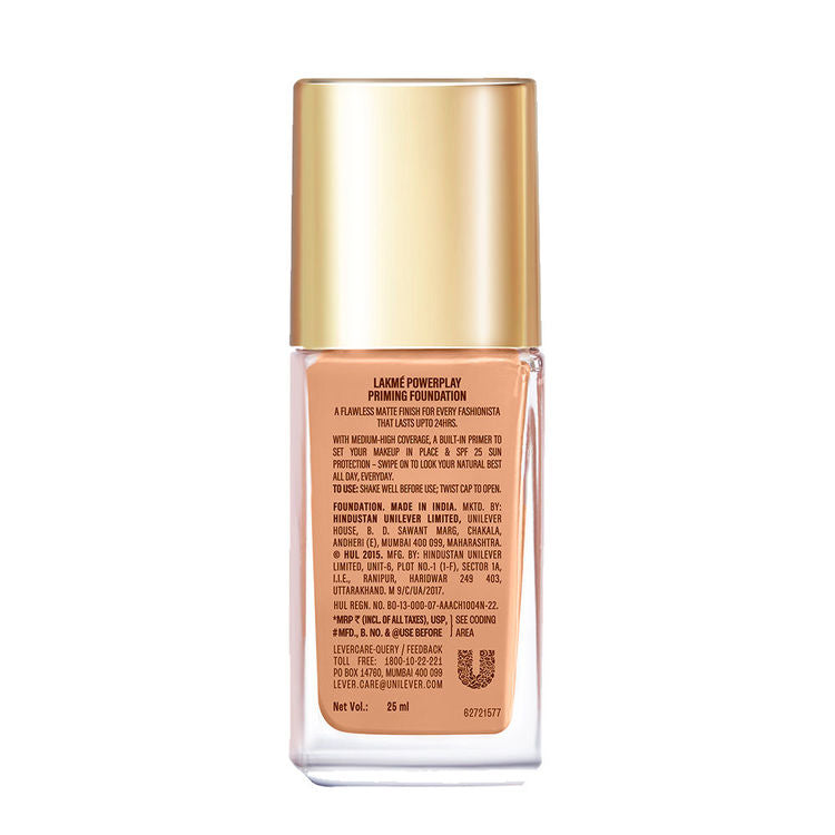 LAKME 9TO5 FOUNDATION PRIMER MATTE N260 25ML