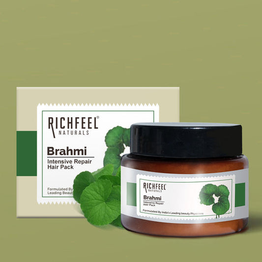 RICHFEEL BRAHMI INTENSIVE REPAIR HAIR PACK 100G