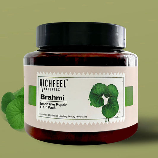 RICHFEEL BRAHMI INTENSIVE REPAIR HAIR PACK 500G