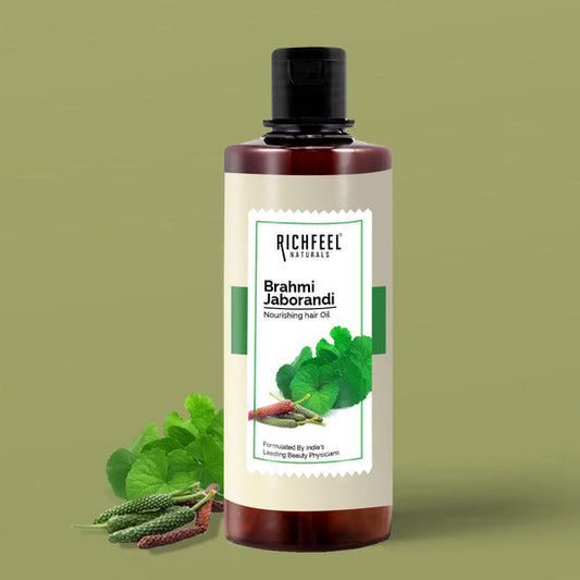 RICHFEEL HAIR OIL BRAHMI JABORANDI 500 ML