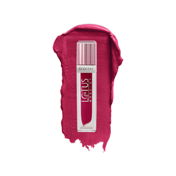 LOTUS MAKEUP ECOSTAY MATTE LIP LACQUER EL22 CALL CHERRY