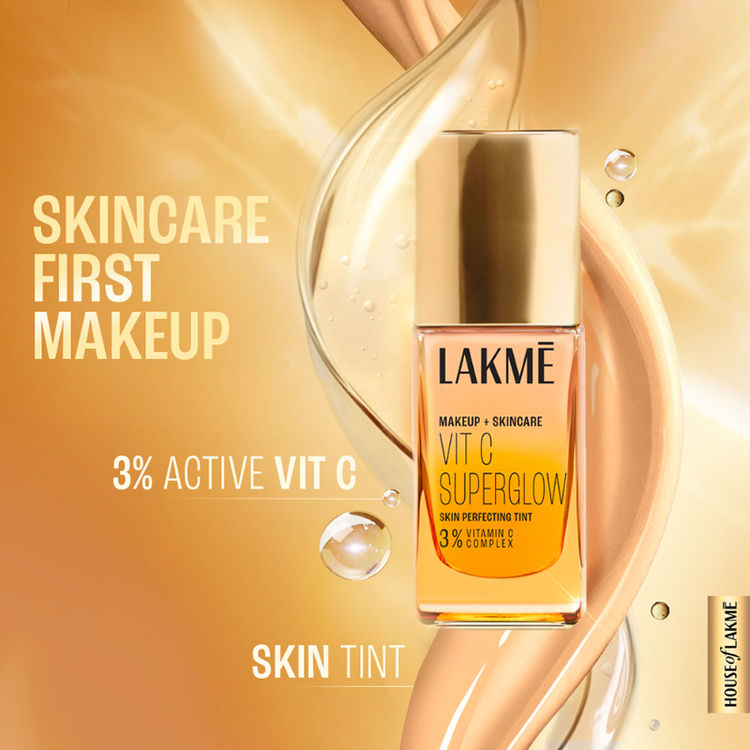 LAKME VITAMIN-C SUPERGLOW PERFECTING TINT C100 COOL IVRY 25ML