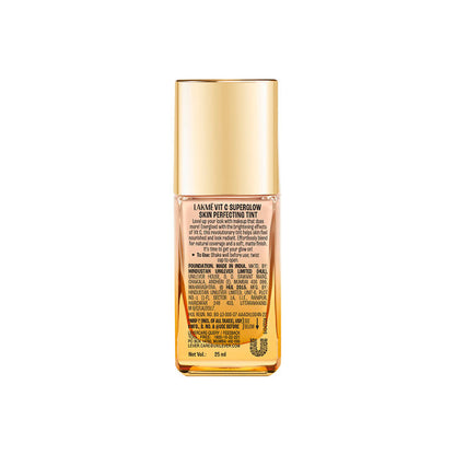 LAKME VITAMIN-C SUPERGLOW PERFECTING TINT C100 COOL IVRY 25ML