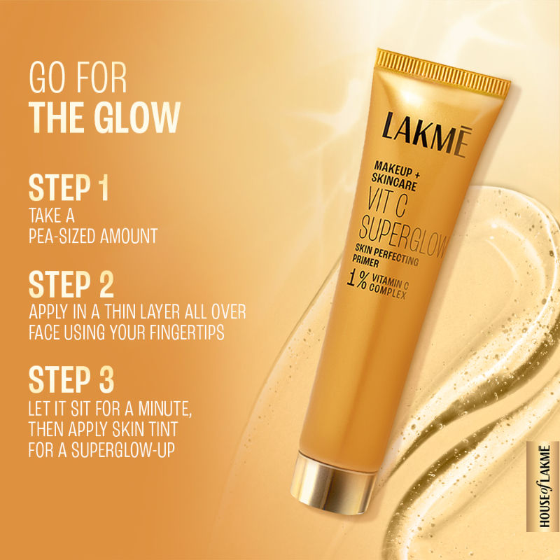 LAKME VITAMIN-C SUPERGLOW SKIN PERFECTING PRIMER 30G