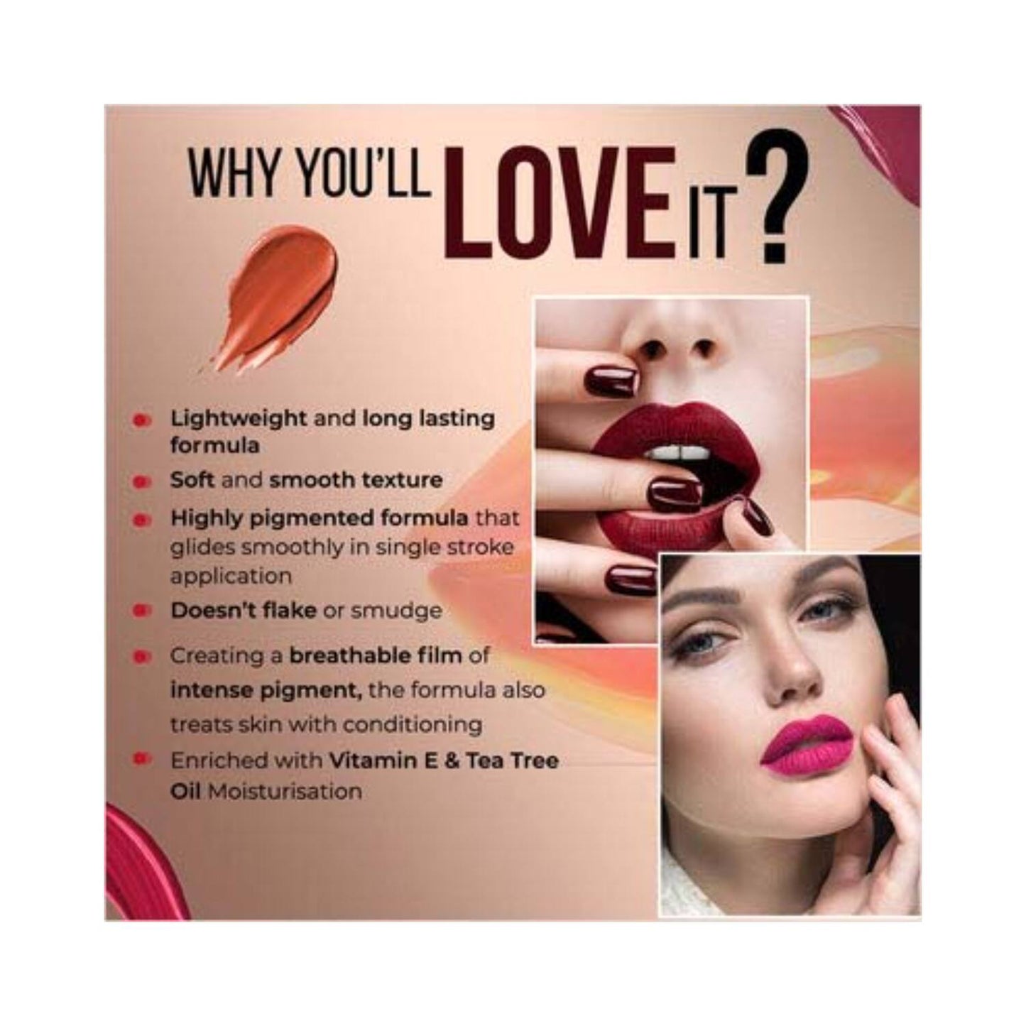 COLORBAR LIPSTICK POWERKISS 003 HOT FIRE