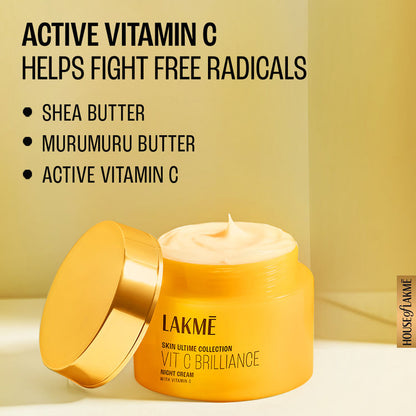 LAKME 9TO5 NIGHT CREAM VITAMIN C+ 50 G